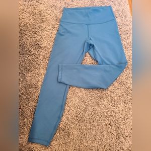 Women’s Lululemon Green-Blue leggings size 10
